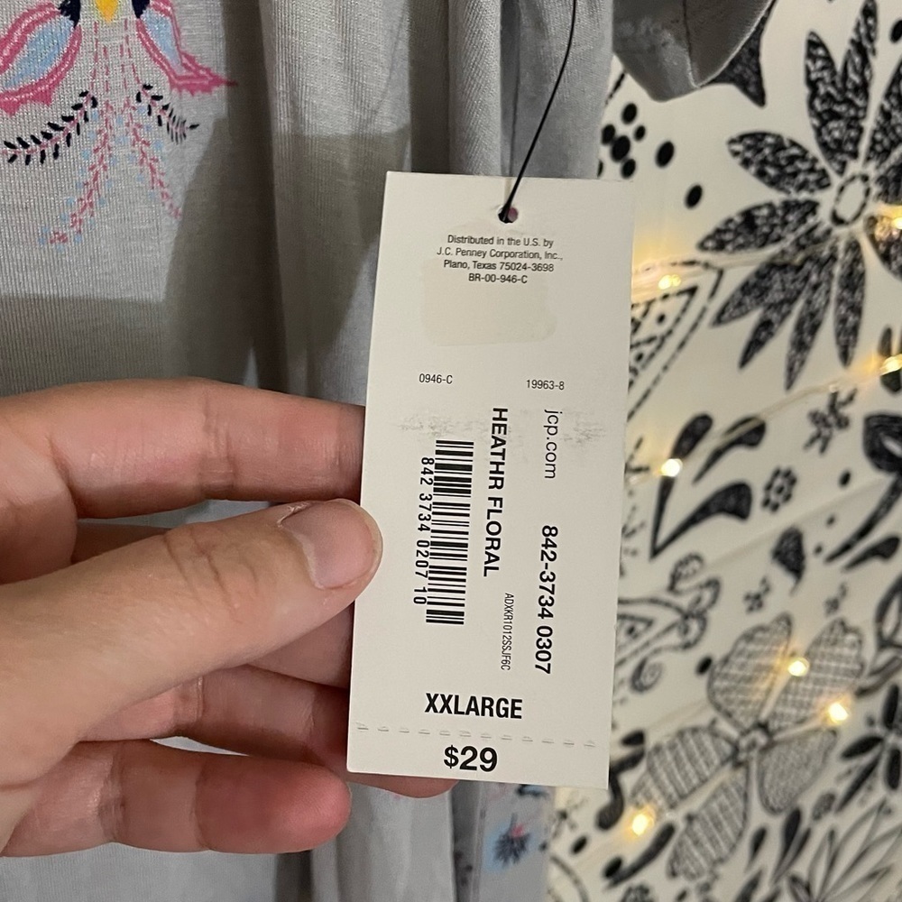 TWO plus size tops bundle - both for $30. One is new with tags. Both XXL. - Picture 10 of 10